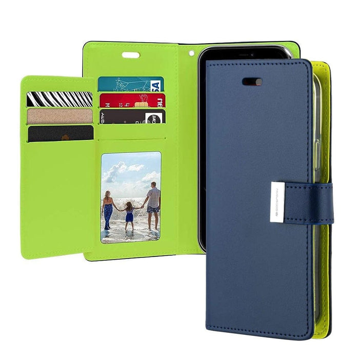 Mercury Rich Diary Wallet Case for iPhone 16 Plus