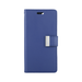 Mercury Rich Diary Wallet Case in Navy