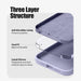 Mercury silicone case raised edge protection feature graphic