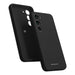 Mercury Silicone Case for Samsung Galaxy S24 FE in Classic Black - Liquid Silicone with Microfiber Lining Australia