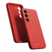 Mercury Silicone Case for Samsung Galaxy S24 FE in Vibrant Red - Slim Profile Design Australia
