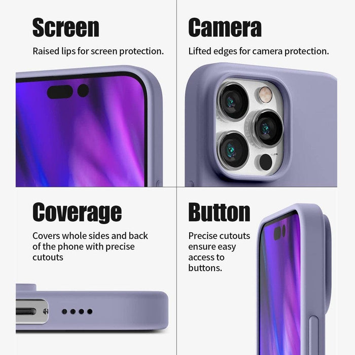 Mercury silicone case three-layer construction feature graphic