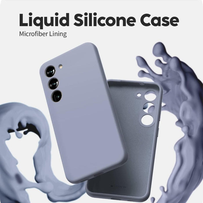 Mercury silicone Samsung Galaxy S23 Plus case - Purple