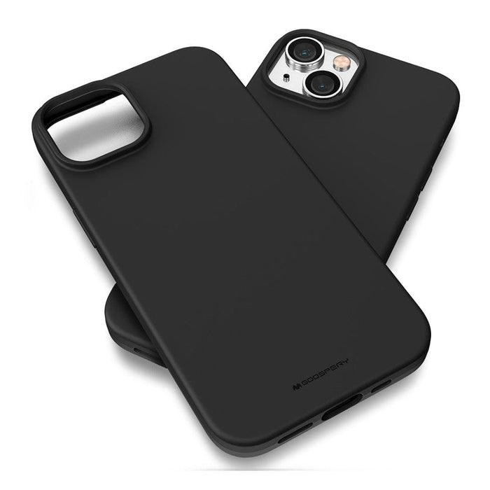 Black Mercury Soft Feeling Jelly case for iPhone 16 Plus