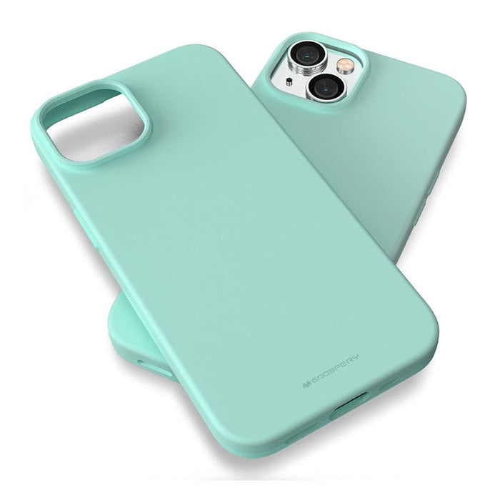 Mint Mercury Soft Feeling Jelly case for iPhone 16 Plus