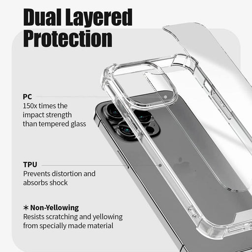 Mercury slim TPU protective case fitted to iPhone 16