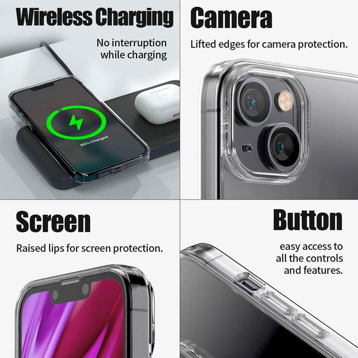 Mercury iPhone 16 transparent case camera and button cut-outs