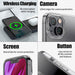 Mercury iPhone 16 transparent case camera and button cut-outs