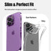 Mercury Transparent Jelly Case fitted to Apple iPhone 16