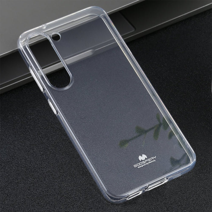 Mercury transparent jelly clear case for Samsung Galaxy S23 front view