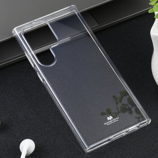 Mercury transparent jelly clear case for Samsung Galaxy S23 Ultra front view