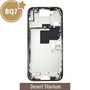 Mid-Frame Housing for iPhone 16 Pro Max-Desert Titanium (With SIM Tray Version) (BQ7) iPhone Mid-Frame Housing JPC MOBILE ACCESSORIES