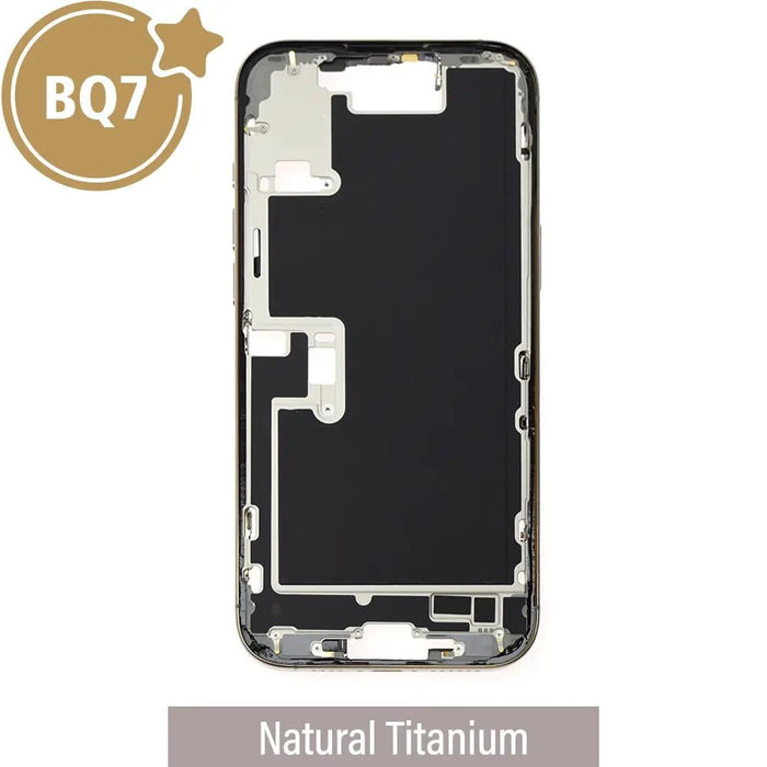 Mid-Frame Housing for iPhone 16 Pro Max-Natural Titanium (With SIM Tray Version) (BQ7) iPhone Mid-Frame Housing JPC MOBILE ACCESSORIES