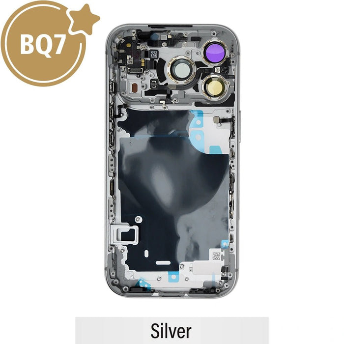 Mid-Frame Housing for iPhone 17 Pro-Silver (With SIM Tray Version) (BQ7) iPhone Mid-Frame Housing JPC MOBILE ACCESSORIES