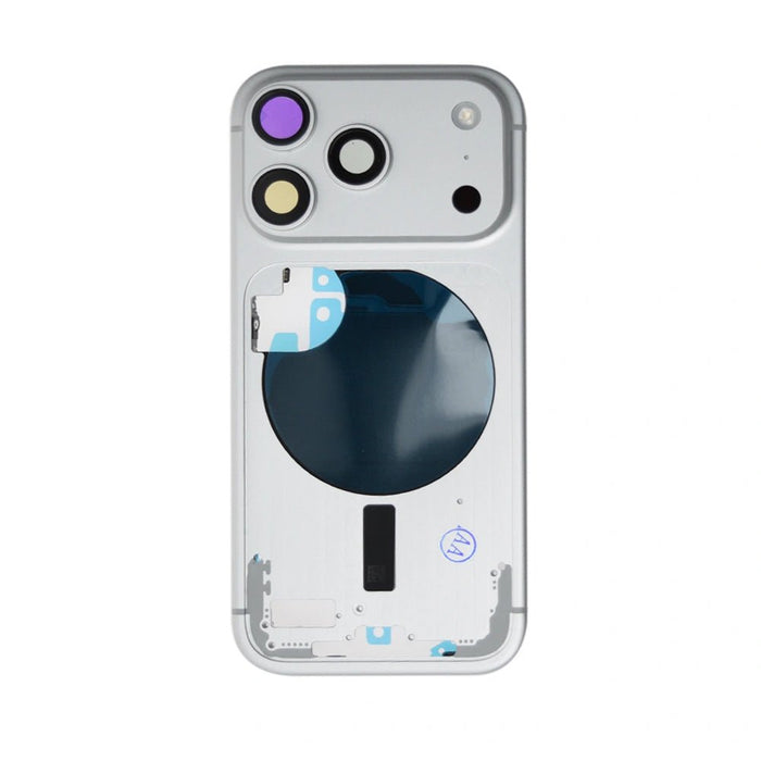 Mid-Frame Housing for iPhone 17 Pro-Silver (With SIM Tray Version) (BQ7) iPhone Mid-Frame Housing JPC MOBILE ACCESSORIES