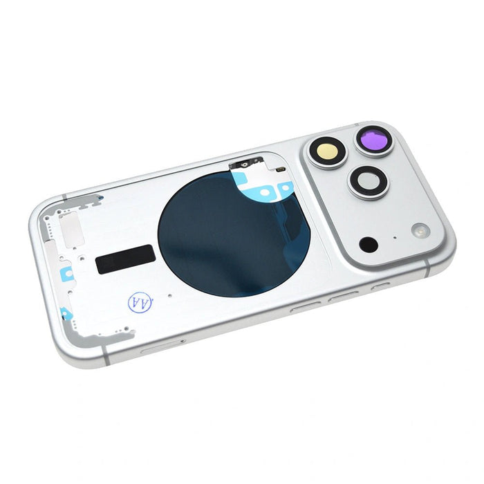 Mid-Frame Housing for iPhone 17 Pro-Silver (With SIM Tray Version) (BQ7) iPhone Mid-Frame Housing JPC MOBILE ACCESSORIES