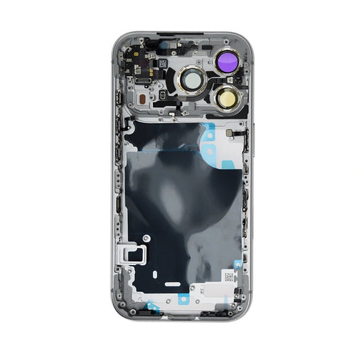Mid-Frame Housing for iPhone 17 Pro-Silver (With SIM Tray Version) (BQ7) iPhone Mid-Frame Housing JPC MOBILE ACCESSORIES