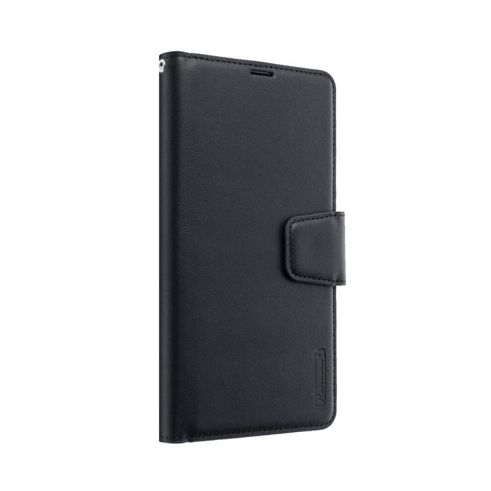 Hanman PU Flip Leather Wallet Cover Case for iPhone 15 Plus