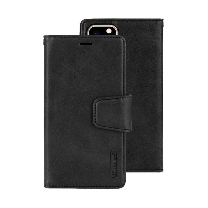 Hanman 2 in 1 Detachable Magnetic Flip Leather Wallet Cover Case for iPhone 11