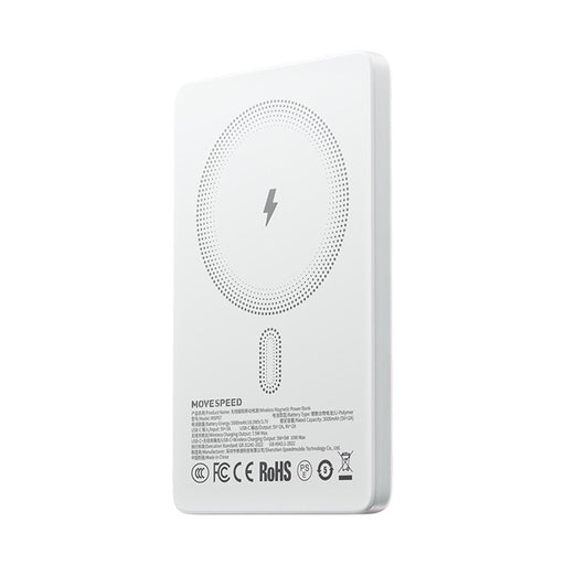 MOVE SPEED MSP07 Magnetic Power Bank 5000mAh | 18W Fast Charge Power Bank JPC MOBILE ACCESSORIES