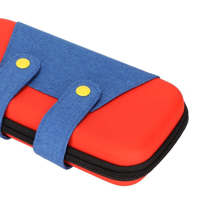 Nintendo Switch 2 carrying case in travel setting demonstrating convenient portability for gaming on the go