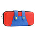 Mario themed Nintendo Switch 2 carrying case in vibrant red and blue colors with Nintendo styling SWITCH2BOX-MARIO