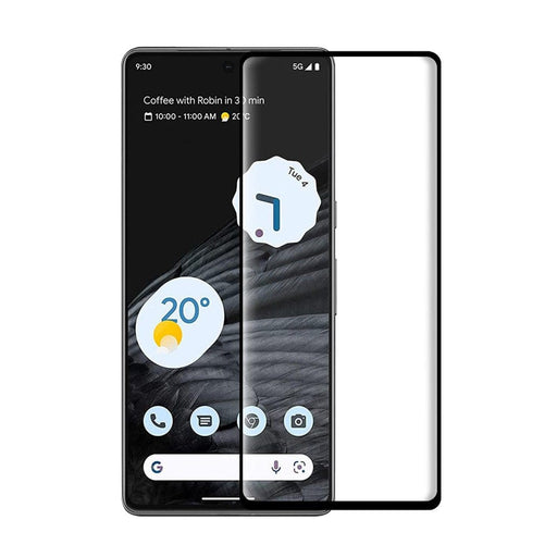 Google Pixel 7A 3D Tempered Glass Screen Protector – Full Coverage Bubble-Free