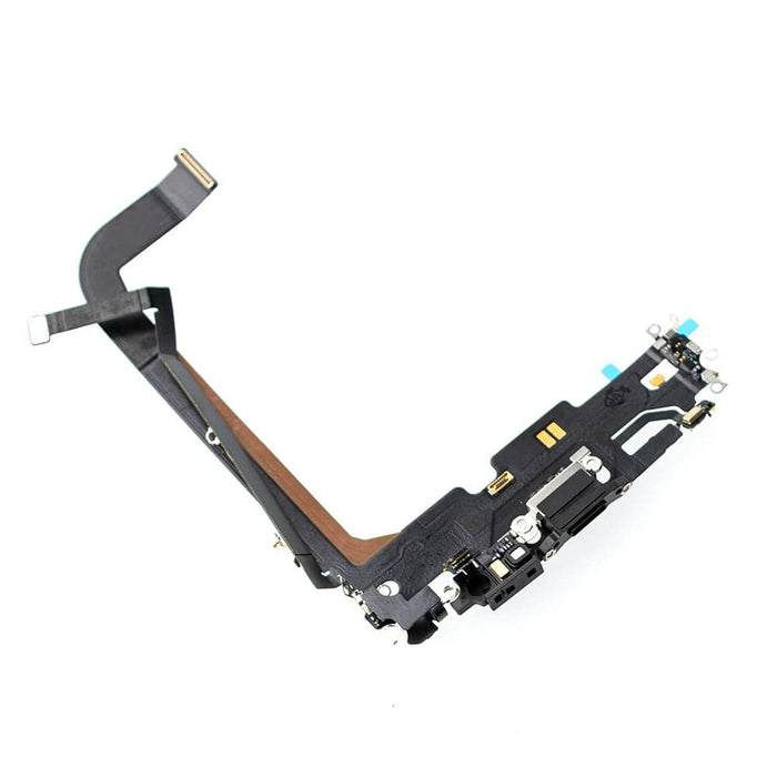 Premium graphite black lightning charging port iPhone 13 Pro Max PULL-A microphone flex cable repair part Australia