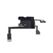 Professional iPhone 14 Pro Max proximity ambient light sensor and camera flash control flex cable replacement part demonstrating OEM quality PULL-A grade components for DIY smartphone repair projects