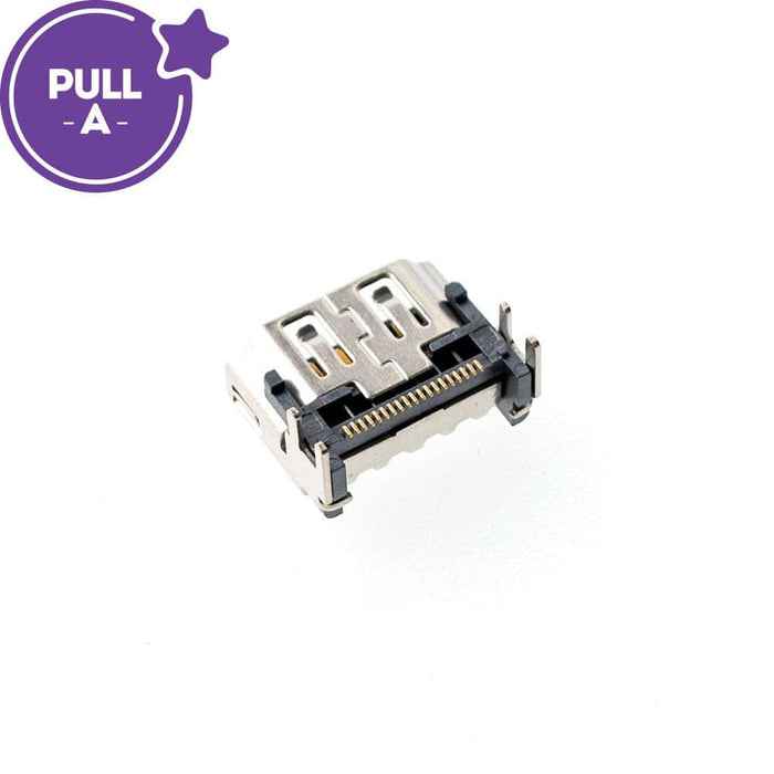 PS5 HDMI port replacement connector showing pin layout and connection points