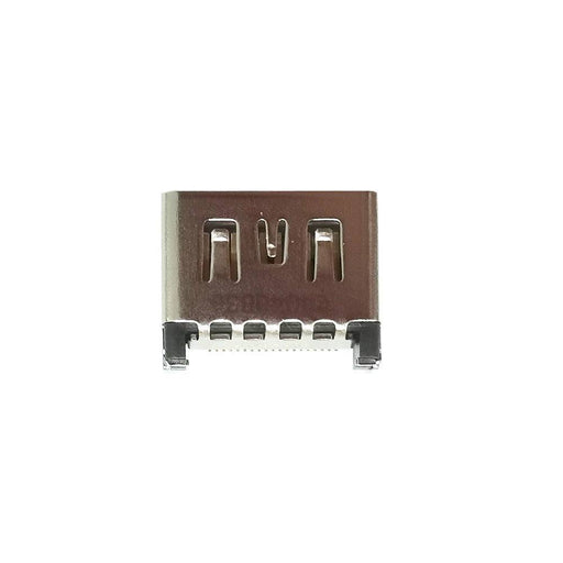 PlayStation 5 HDMI socket replacement part side view with solder pads visible