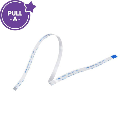 PS5 LED Display Lights Board FFC Flex Cable PULL-A showing flat flexible connector and signal transmission points