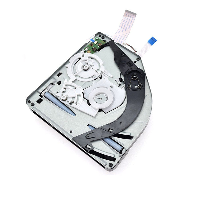 PS5 optical drive model 020 installation guide showing Settings About Console verification process