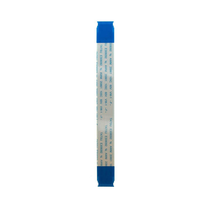 PlayStation 5 optical drive flex cable showing precision console connectivity and OEM standard compatibility specifications for disc reading