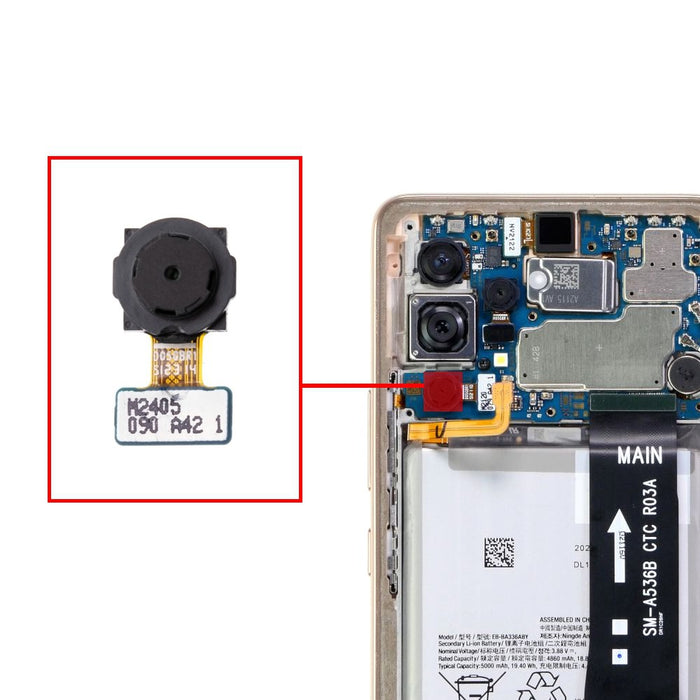 Rear Camera (5MP Depth) for Samsung Galaxy A53 5G A536B / Galaxy A73 5G A736B (PULL-A)
