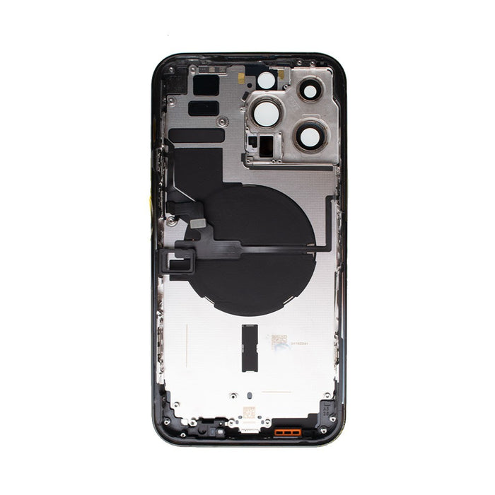 Rear Housing with Small Parts for iPhone 14 Pro Max - Space Black