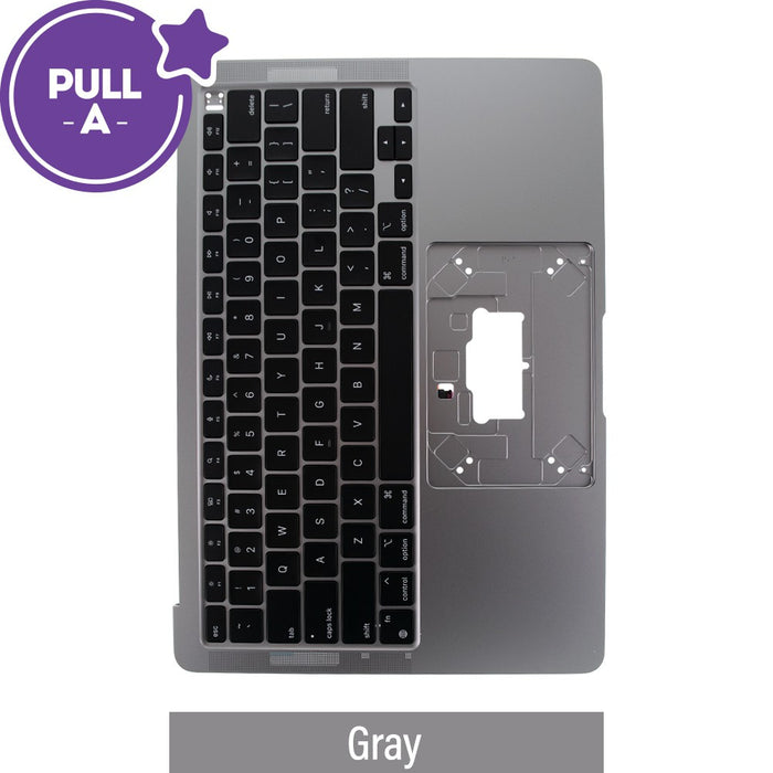 Top Case With Keyboard & Touch Bar For MacBook Air 13" A2337 (2020) (US Keyboard) - Gray
