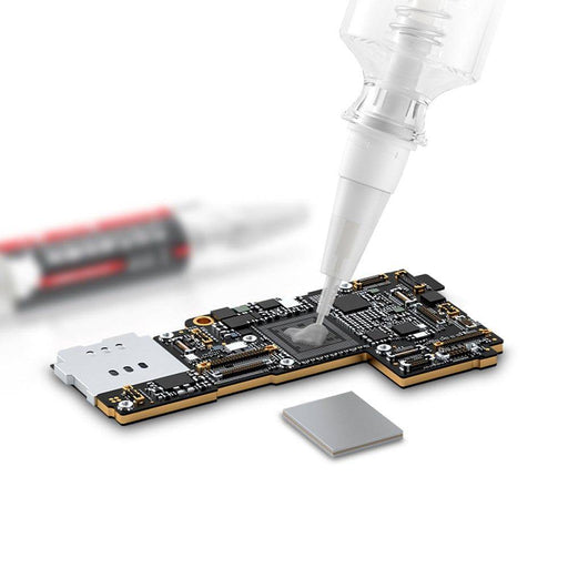 Eco-friendly flux features showing lead-free halogen-free fumeless and odorless properties