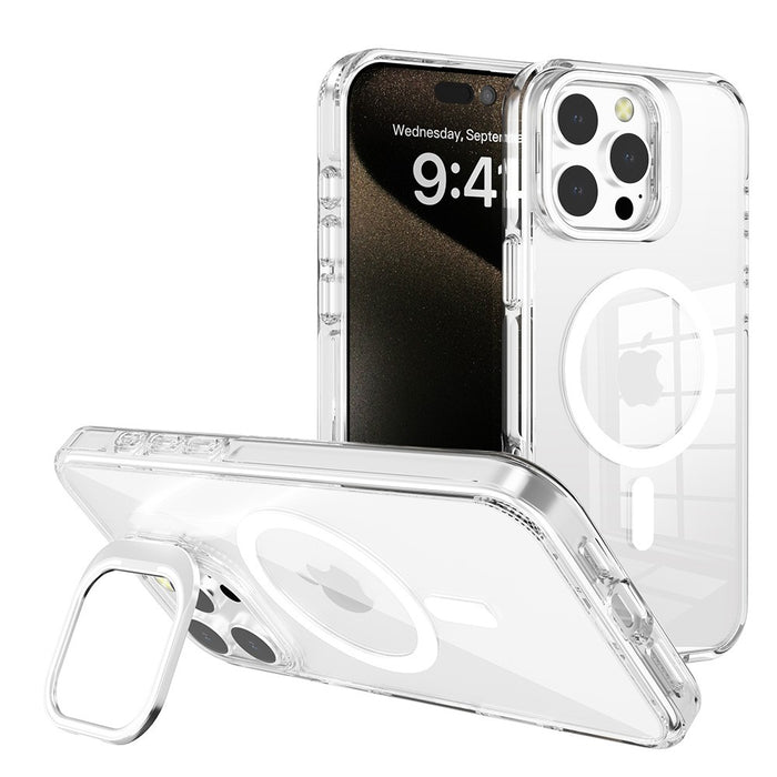 REDEFINE Lens Flip Stand Transparent Magsafe Case for iPhone 16 Pro