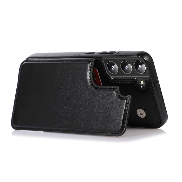 Galaxy S23 Plus wallet case card-slot detail