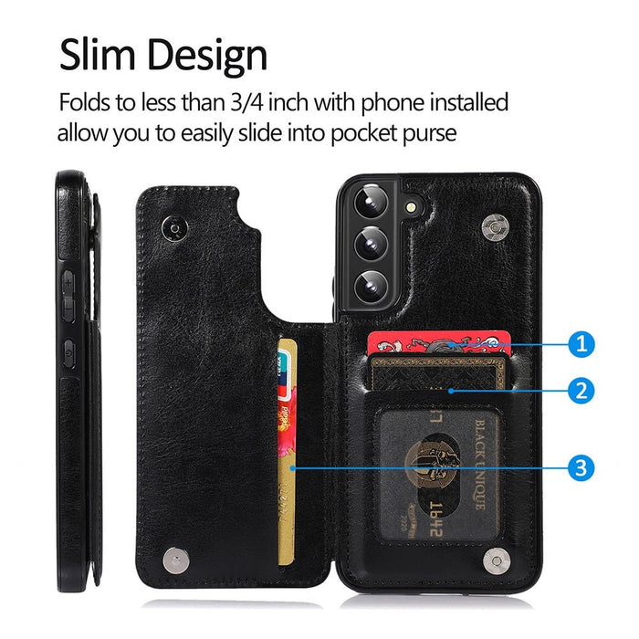 Re-Define Back Flip Wallet Case for Samsung Galaxy S23 product detail view 4