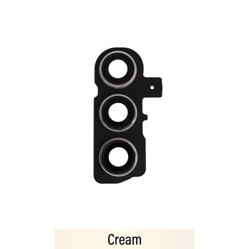 Rear Camera Lens with Bezel for Samsung Galaxy S23 S911B / S23 Plus S916B-Cream Camera JPC MOBILE ACCESSORIES
