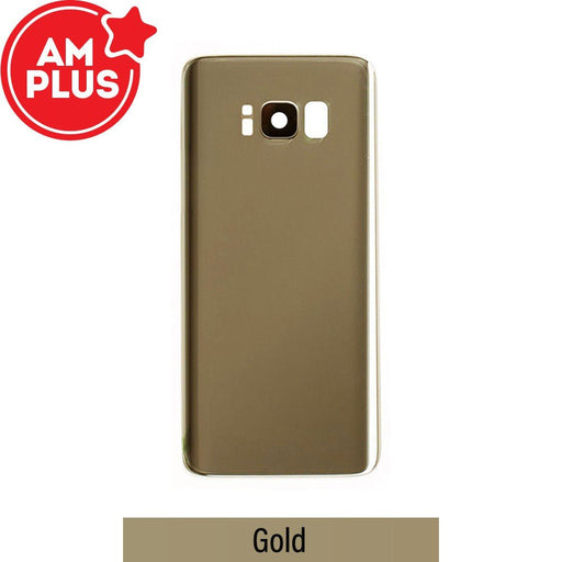 Rear Cover Glass For Samsung Galaxy S8 Plus G955F - Gold Rear Glass Cover JPC MOBILE ACCESSORIES