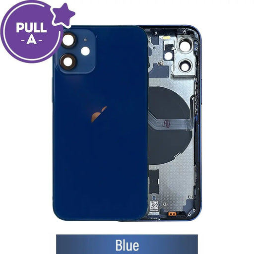 Rear Housing for iPhone 12 mini (PULL-A)-Blue Housing JPC MOBILE ACCESSORIES