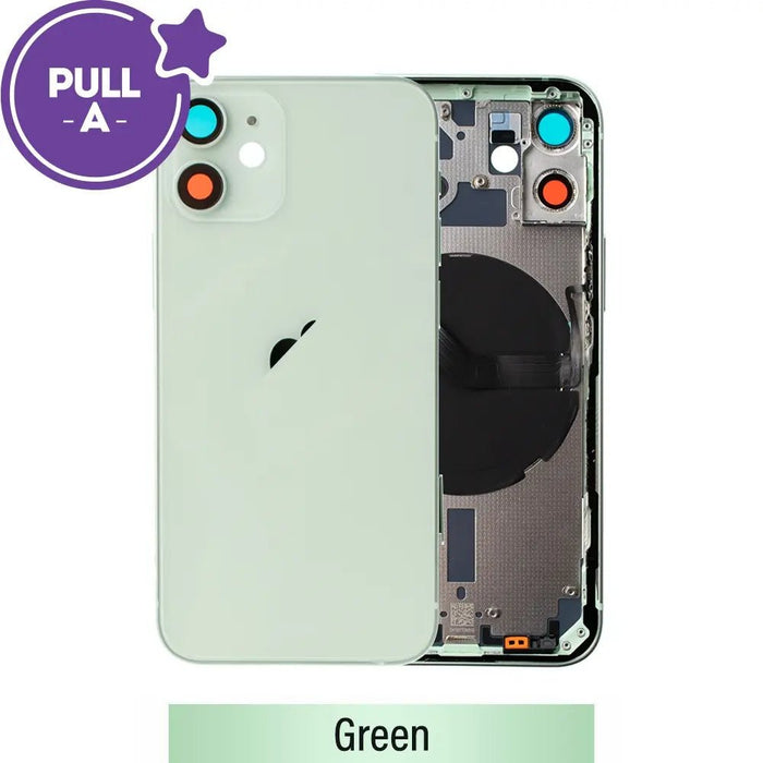 Rear Housing for iPhone 12 mini (PULL-A)-Green Housing JPC MOBILE ACCESSORIES