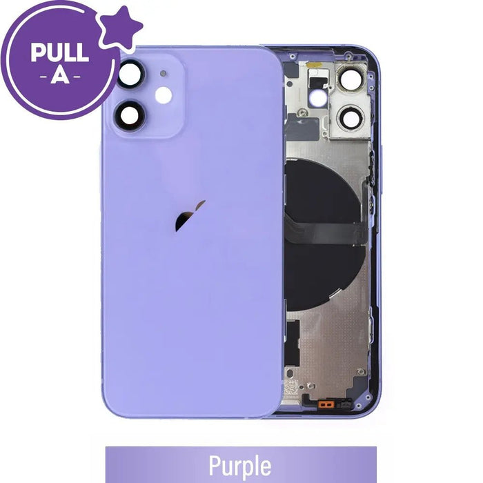 Rear Housing for iPhone 12 mini (PULL-A)-Purple Housing JPC MOBILE ACCESSORIES