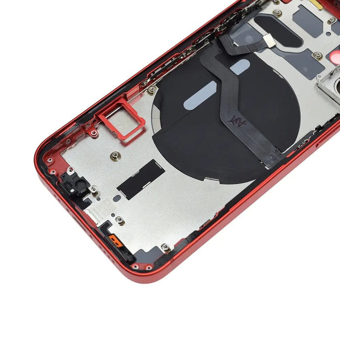 Rear Housing for iPhone 12 mini (PULL-A)-Red Housing JPC MOBILE ACCESSORIES