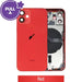 Rear Housing for iPhone 12 mini (PULL-A)-Red Housing JPC MOBILE ACCESSORIES