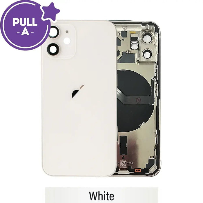 Rear Housing for iPhone 12 mini (PULL-A)-White Housing JPC MOBILE ACCESSORIES