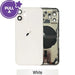 Rear Housing for iPhone 12 mini (PULL-A)-White Housing JPC MOBILE ACCESSORIES